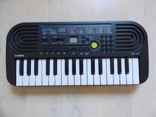Sintisajzer  CASIO  SA-47