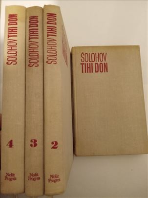 Tihi Don 4 knjige / Šolohov