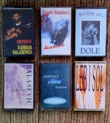 6 originalnih kaseta – Đorđe Balašević + Leb i sol