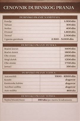 Povoljno dubinsko pranje