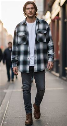 RESERVED YFL Premium Flanel košulja - Oversized 