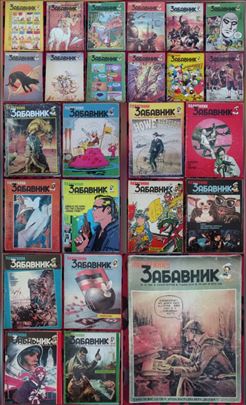 ZABAVNICI Brojevi Zabavnika iz 1985 - 1986 (25)