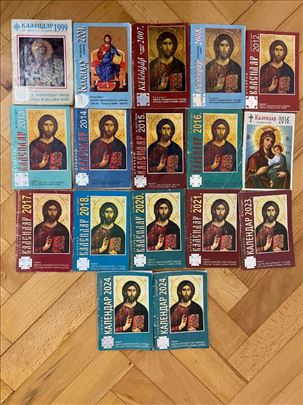  Crkveni kalendari 1999-2024god 