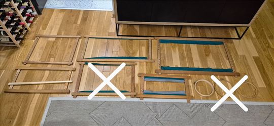 Ramovi za vez goblena (podesivi)