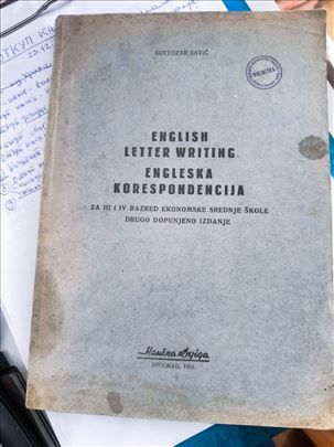 Savic, Engleska korespondencija