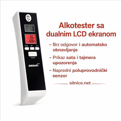 Tester količine alkohola u krvi