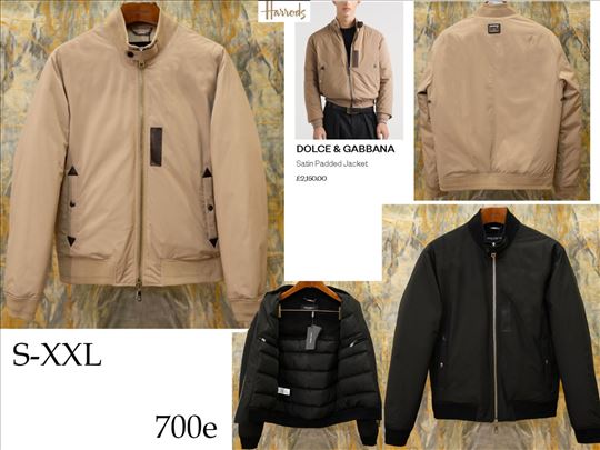 Dior, Balenciaga, Moncler,Gucci, Loewe, vrh jakne