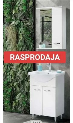 Ormarić sa lavabom 57 i ogledalo KOMPLET 