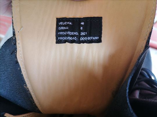 Čizme Vojničke M-18 Gepard (Vel.46) NOVO