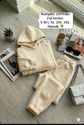 Futrovane trenerke do 3xl