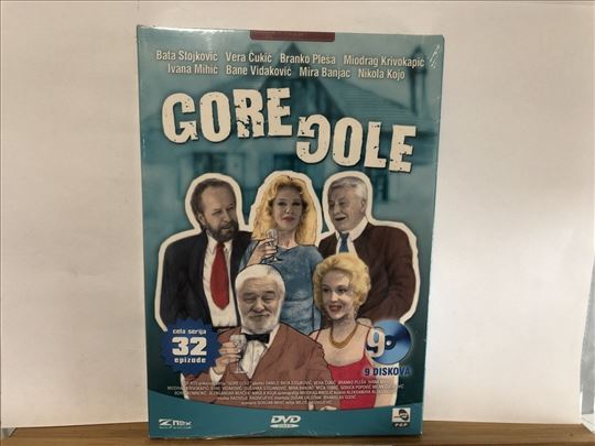 Gore Dole 9xDVD Cela serija 32 Epizode