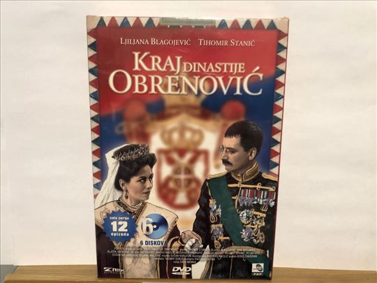 Kraj Dinastije Obrenović 6xDVD Cela serija 12 epiz
