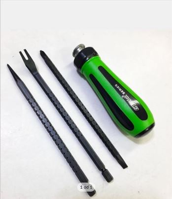 Odvijač dvostrani sa dodacima