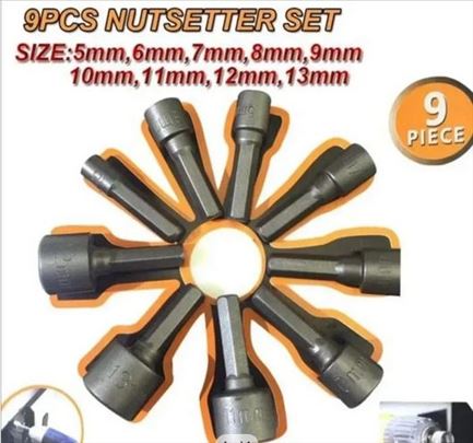 Set odvijača / bitova 9 komada