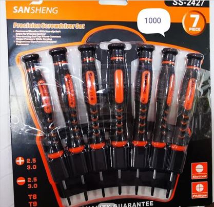 Set preciznih šrafcigera 7 kom