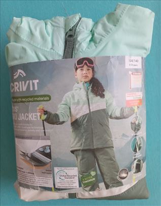 Skijaška jakna za devojčice 8-10 god