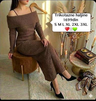 Trikotazne haljine do 3xl