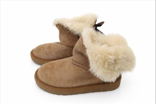 UGG dečije čizme od antilopa sa krznom 25 