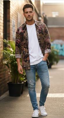 Vintage Retro Košulja   ve. L/XL  