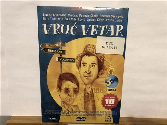 Vruć Vetar 3xDVD Cela serija 10epizoda