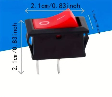 10 prekidača do 250v 6A