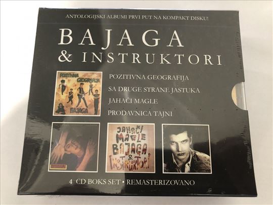 Bajaga i Instruktori – 4 CD Boks Set (Box set)