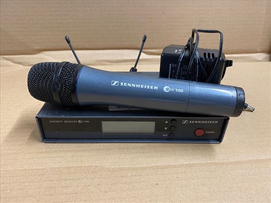 Bežični mikrofon SENNHEISER EW 100. Ko jednom zape