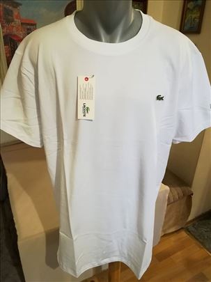 Nova muska markirana majica Lacoste Bela 4XL Novo