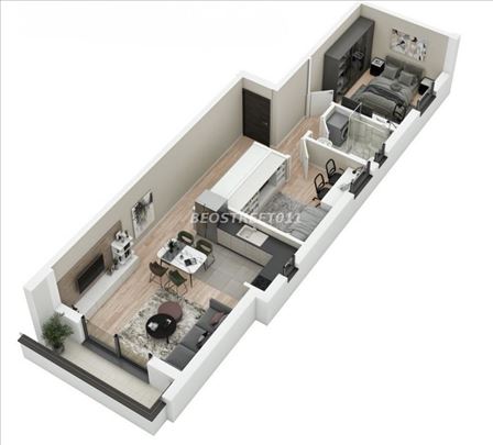 Novogradnja - Lekino brdo 60.95m2,68.80m2,42.70m2