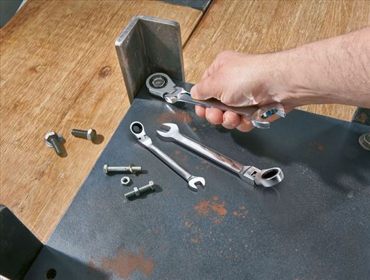 Parkside Viljuškasto-okasti ključevi sa račnom