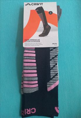 Premium čarape za devojčice Crivit