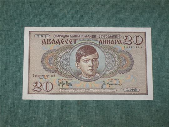 20 Dinara 1936