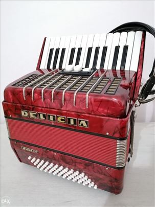 NOVA DELICIJA Harmonika 60 BASOVA JUNIOR IV, 3 reg