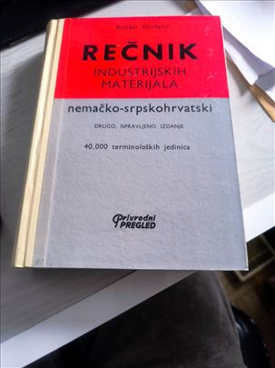 Djordjevic, Recnik industrijskih materijala, nem.s