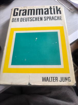 Jung, Gramatika nemackog jezika, na nemackom