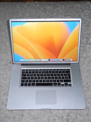 Macbook Pro i7 17 inca 2011 8gb DDR3 240gb VENTURA