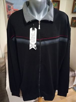 Novi muski duks sa kragnom Benx Crni 5XL Novo