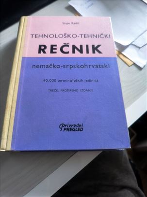 Radic, Tehnolosko-tehnicki recnik. n/s