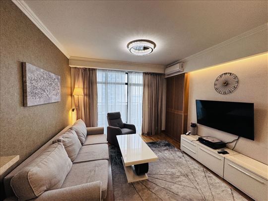 Raskošno opremljen stan na visokom spratu