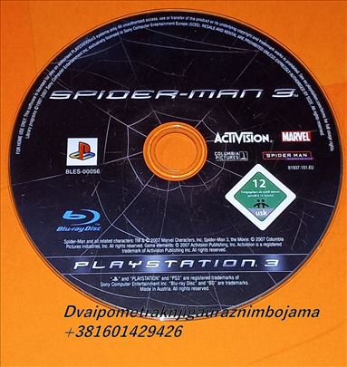 Spider-man 3 PS3