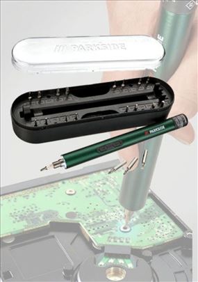 Aku odvijac za preciznu mehaniku parkside garancij