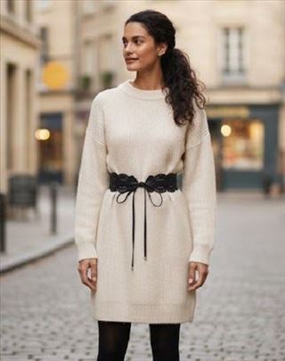 Efektan široki "Obi" kaiš sa radom – dužina 236 cm