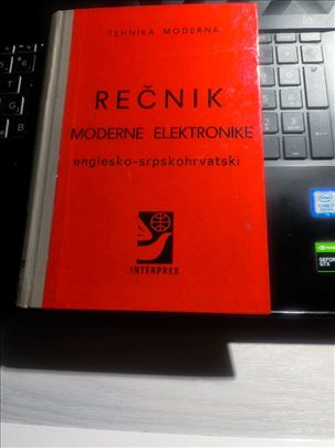 Recnik moderne elektronike, engl-srpskohrvatski