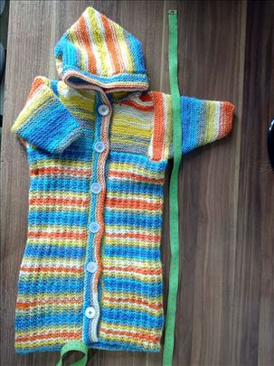 Vreca za spavanje za bebe rucno pletenje vuna 