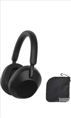 Sony WH-1000XM5 – Crne – Kao nove (Garancija)