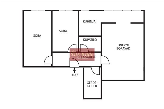 Braće Jerković, uknj., mali troškovi, mereno 60m2