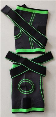 Elastični steznici za kolena sa dodatnim trakama 