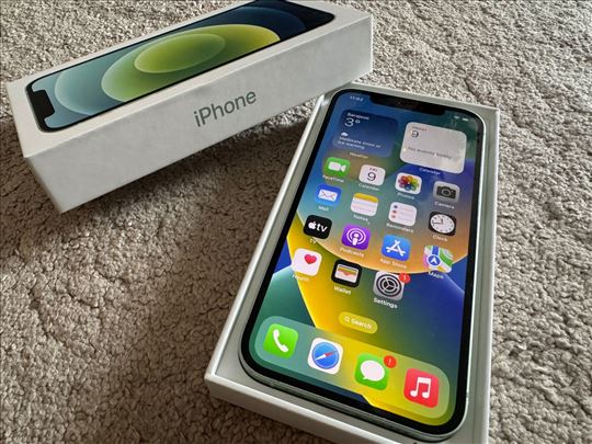 iphone 12 128Gb Sim Free/Nova baterija /Full oprem