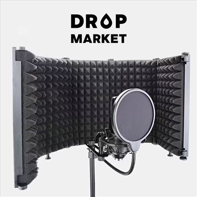 Izolacioni Štit za Mikrofon - Apsorber za Mikrofon