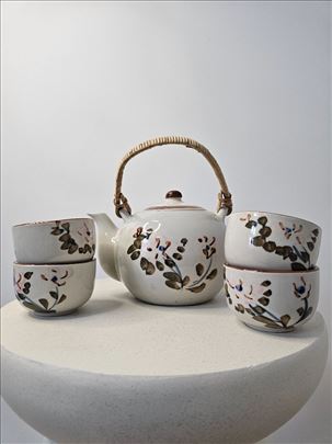 VINTAGE ZIMSKI SET ZA ČAJ